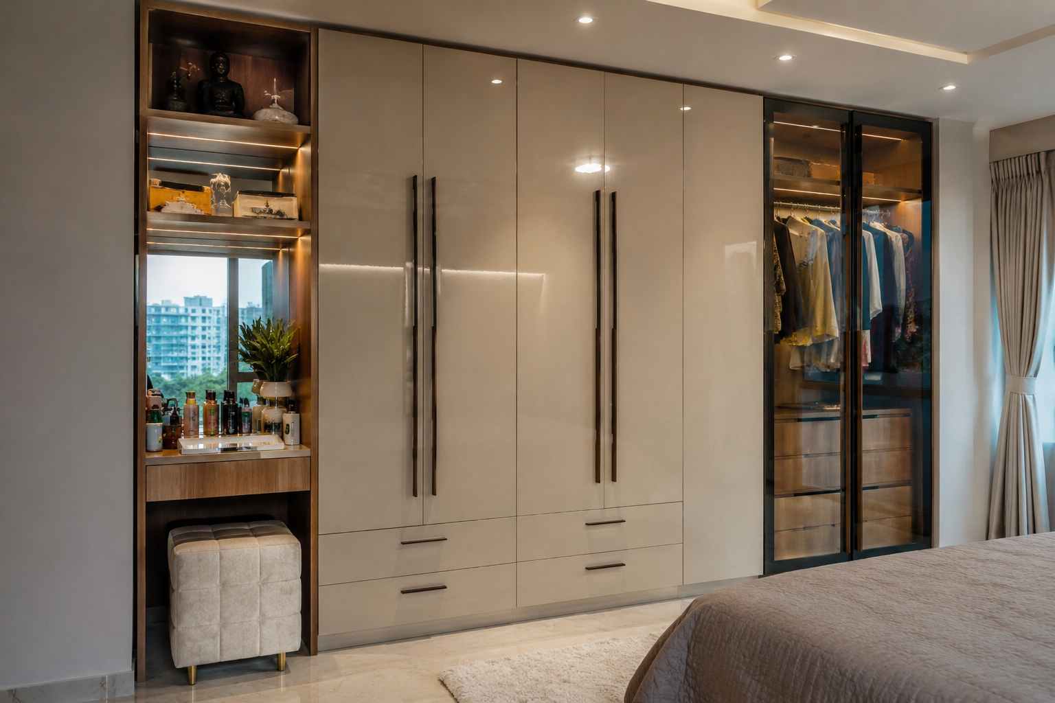 Custom wardrobe design Thane