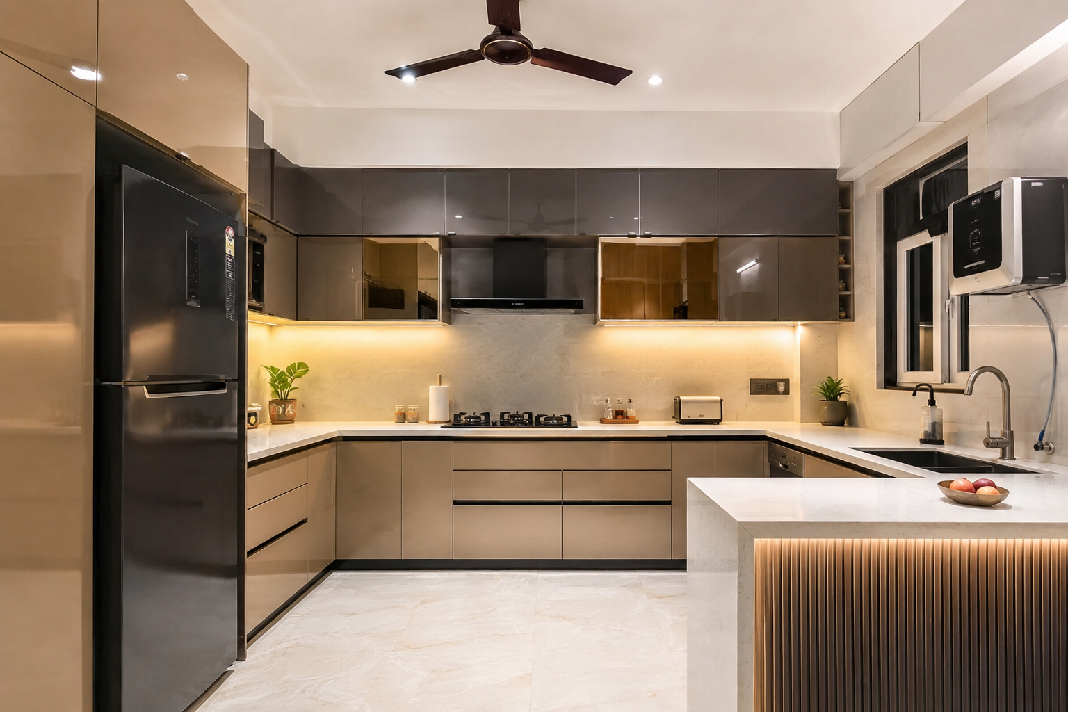 Premium modular kitchen interior design Mumbai