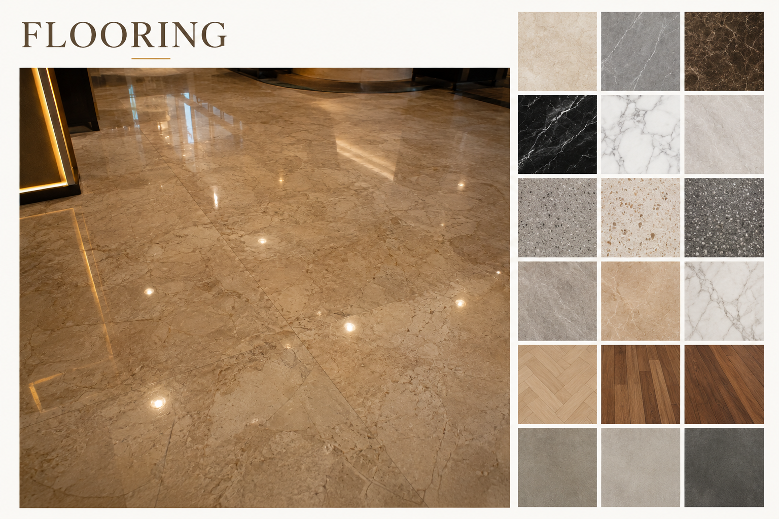 Premium marble flooring Mumbai